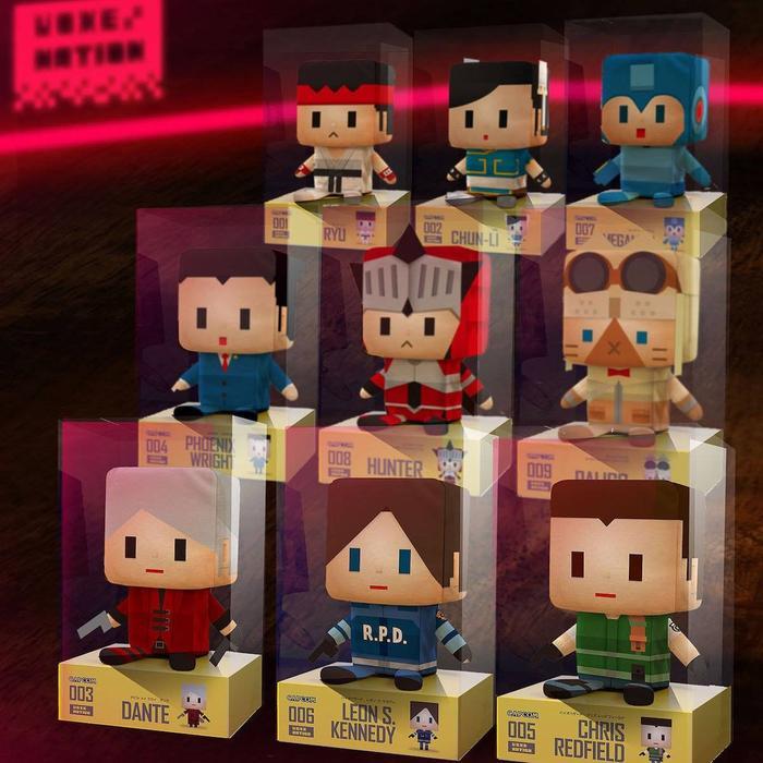 Capcom Voxenation Plush Capcom 40Th Collection Terbaru 