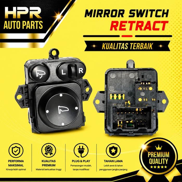 Switch Mirror Retract Lipat - Honda Odyssey Ruv Cu2 Spriror Vezel I Tombol Pengatur Kaca Spion --