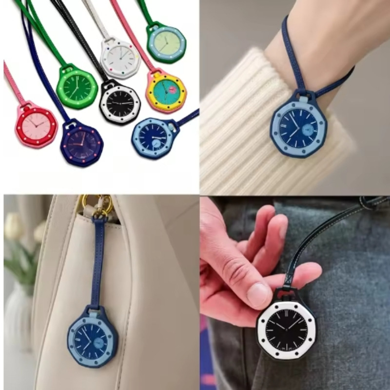 New AP SWATCH Joint Watch Quartz Strap AP Swatch Logo 1:1 Replica Royal Oak Pocket Watch Couple