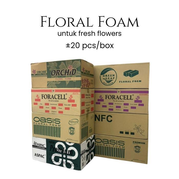 Olaimarket- Floral Foam - Gabus Bunga - Nfc Indocell Advantage Aspac Foracell