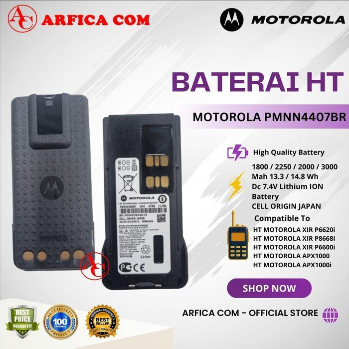 Everystr- Ht Motorola Apx 1000 Apx 1000I Batre Ht Motorola Original Apx1000 Ori