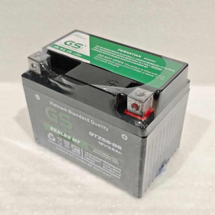 aki motor GS GOSHIMA GTZ5S 12volt 4ampere aki kering Motorcycle