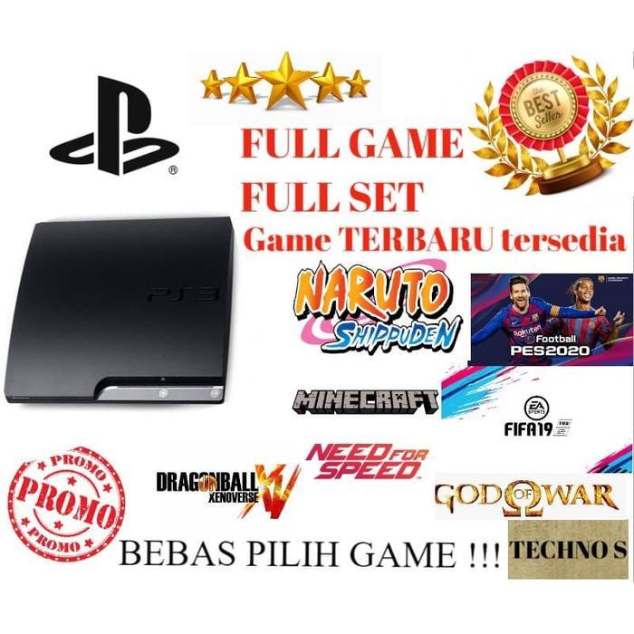 PS3 Slim 320GB CFW seri 25 PS 3 Slim CFW 320 GB - PS3 Fulame CFW