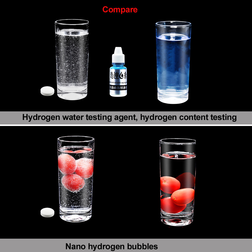 Active H2 Molecular 10000PPB Miracle Hydrogen Water Tablets Alkaline ORP Healthy Drinking Improve
