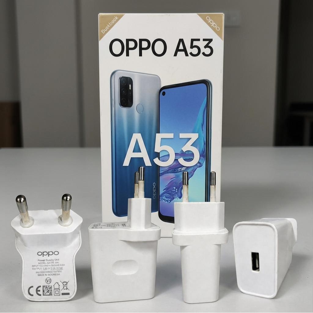 Charger OPPO OP92CAED Original Second Fast Charging 18W 9V 2A Cocok OPPO A53