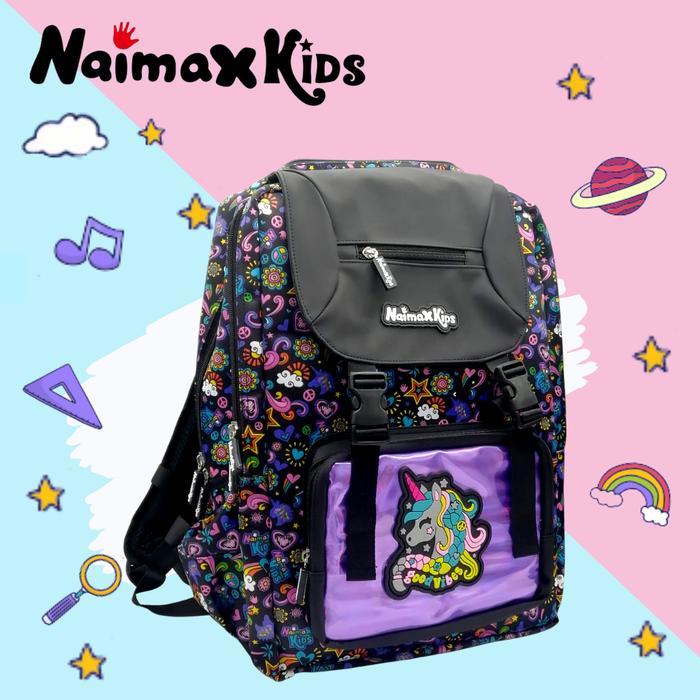 Ransel Naimax Kids Tas Ransel Naimax Kids | Naimax Kids Foldover Backpack Fashion - Foldover Kids | 