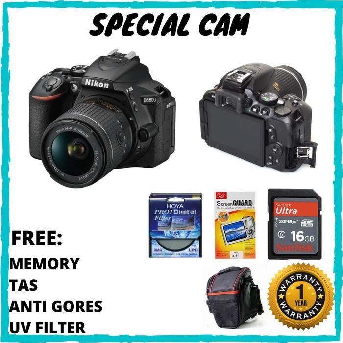 Camera Nikon D5600 Kit 18-55Mm Nikon D5600 Kit Terbaru 
