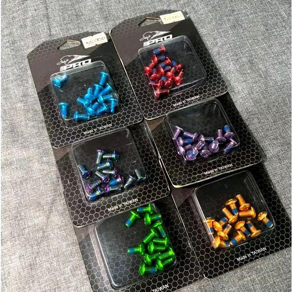 Polygon Bicycle - Baut Rotor Titanium Sepeda Bolt Discbrake Baut Piringan Cakram Sepeda Merk Pro