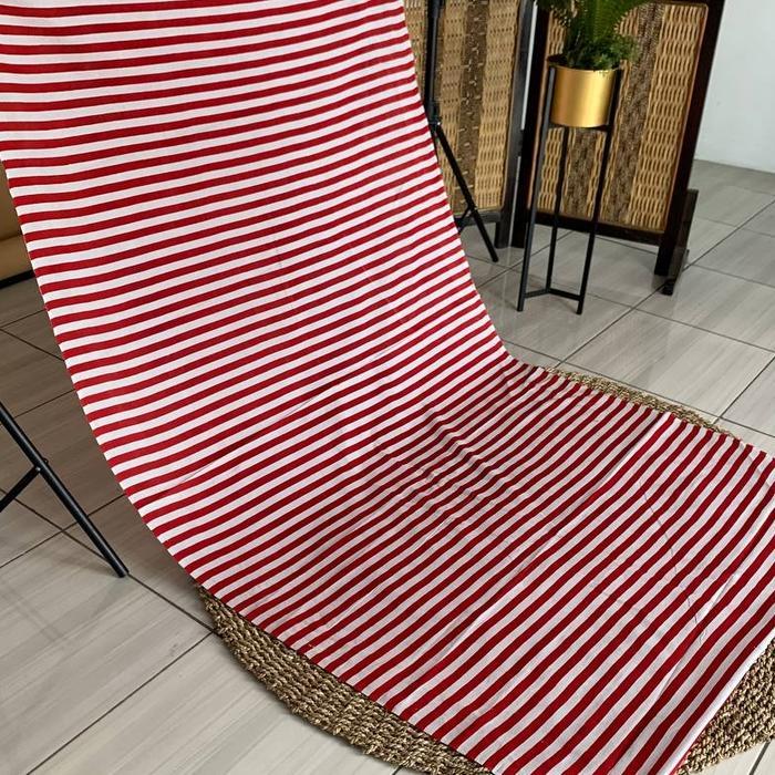 KAIN BATIK LURIK MERAH PUTIH