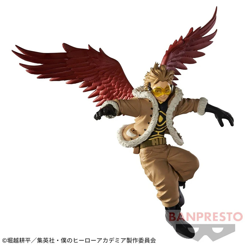 Bandai In Stock Banpresto The Amazing Heroes My Hero Academia Hawks Anime Figure Model Ornaments