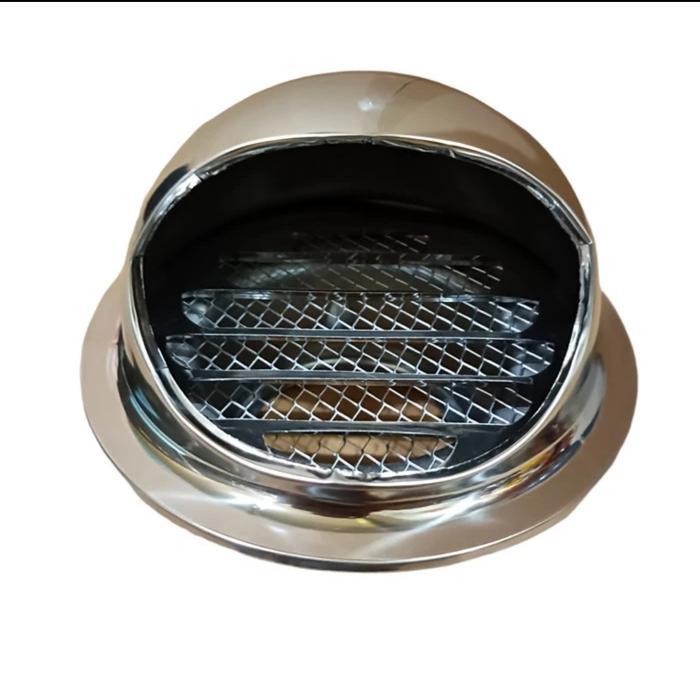 End ducting 4" grill flexible ducting 4 in /penutup ventilasi cerobong