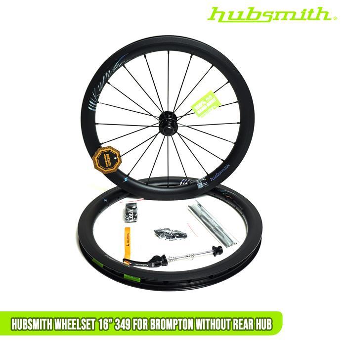 HUBSTH WHEELSET 16" 349 FOR WITHOUT REAR HUB