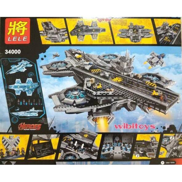 Avenger Hellicarrier Brick Lele Brand