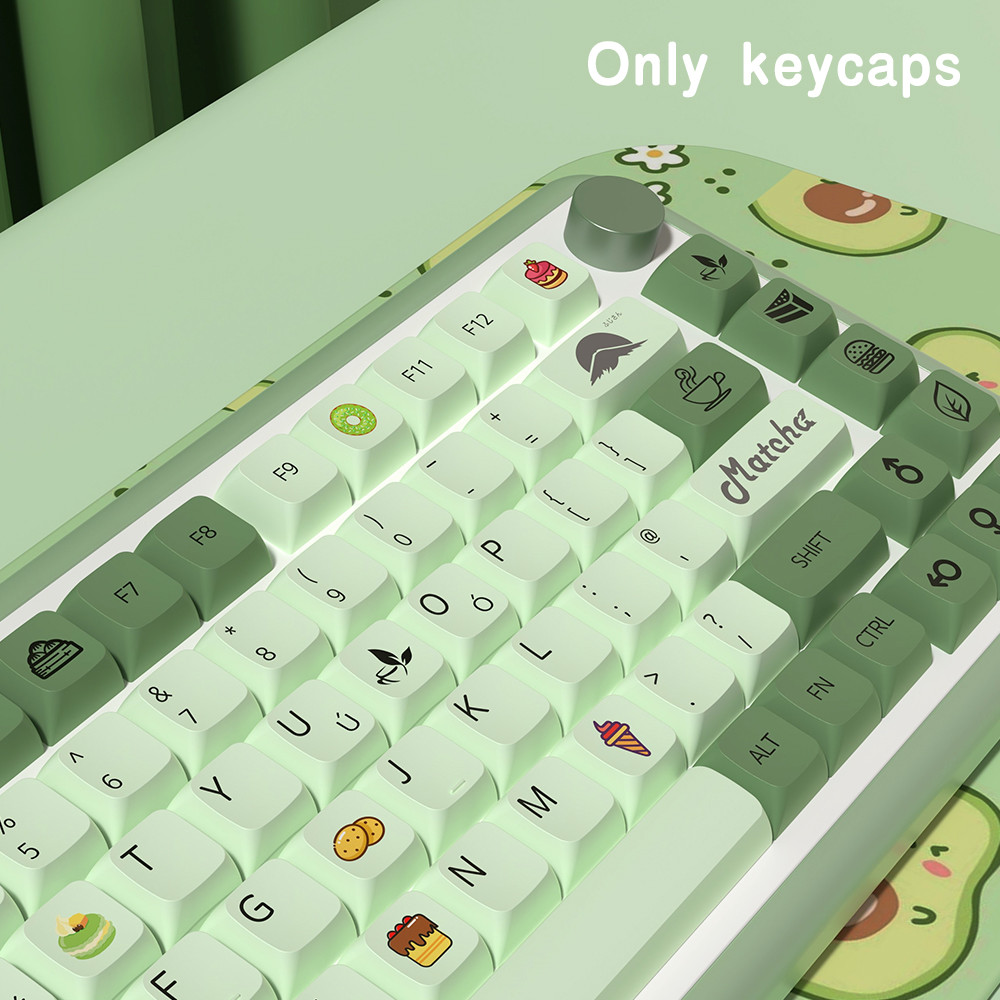 XDA Profile PBT keycaps Brazilian Korean Japanese Russian Spanish French Matcha keycap For