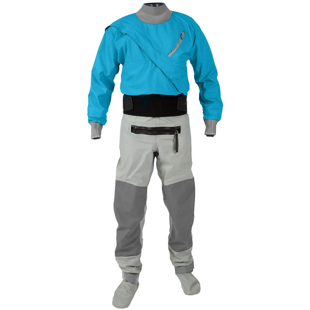 Kayak Dry Suit for Men Drysuit Waterproof Material Latex Cuff and