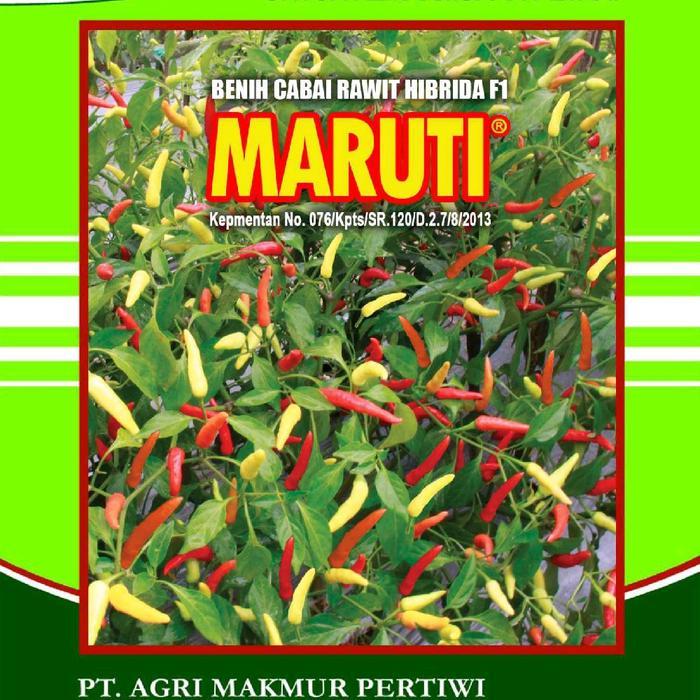 READY Benih cabe rawit MARUTI F1 10 gram cabe rawit putih maruti 10gr Tanaman