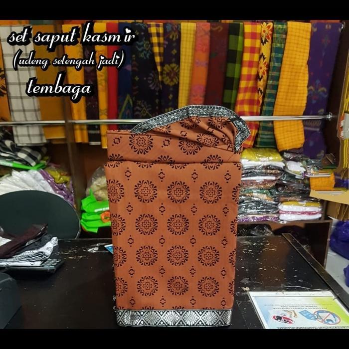 READY busana bali pria set kain ikat kepala songket khas bali