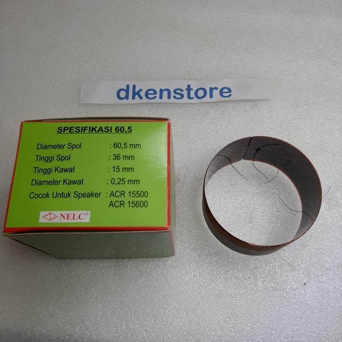 READY Spool speaker Nelc 60.5mm Spul spiker ACR 15500 15600