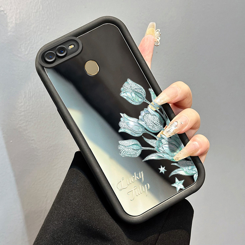 Casing Hp OPPO A7 OPPO A5s OPPO A12 OPPO A12S A11k Case unicorn biru Kasing Anti Cepat Rusak silikon