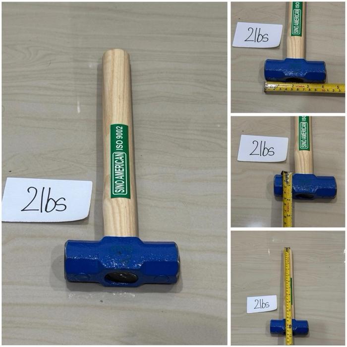 Martil Palu Godam 2Lbs Palu Segi Palu Petak Martil Segi Gg Kayu Gagang
