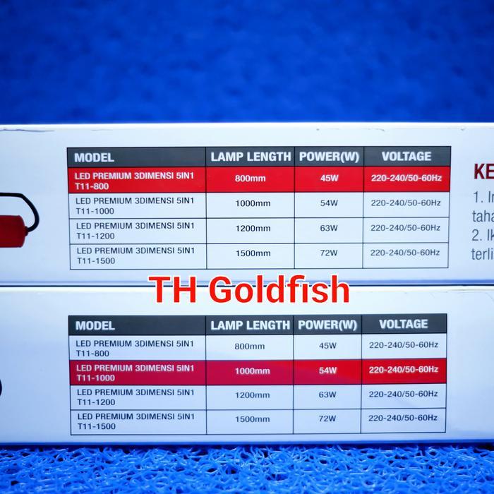 Lampu Tanning Triple LED T11 1000 Panjang Lampu 100 cm Sakkai Sakai