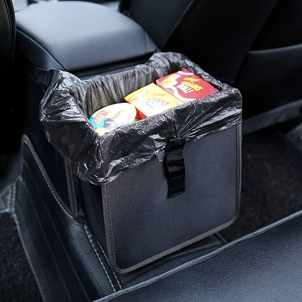 1PC Car mounted hanging garbage bin, multifunctional folding garbage bin, storage bag, storage bag,