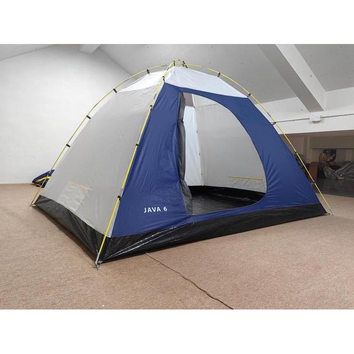 JAVA 6 TENDA CAMPING KAPASITAS 6-7 ORANG DOUBLE LAYER-HikeZone