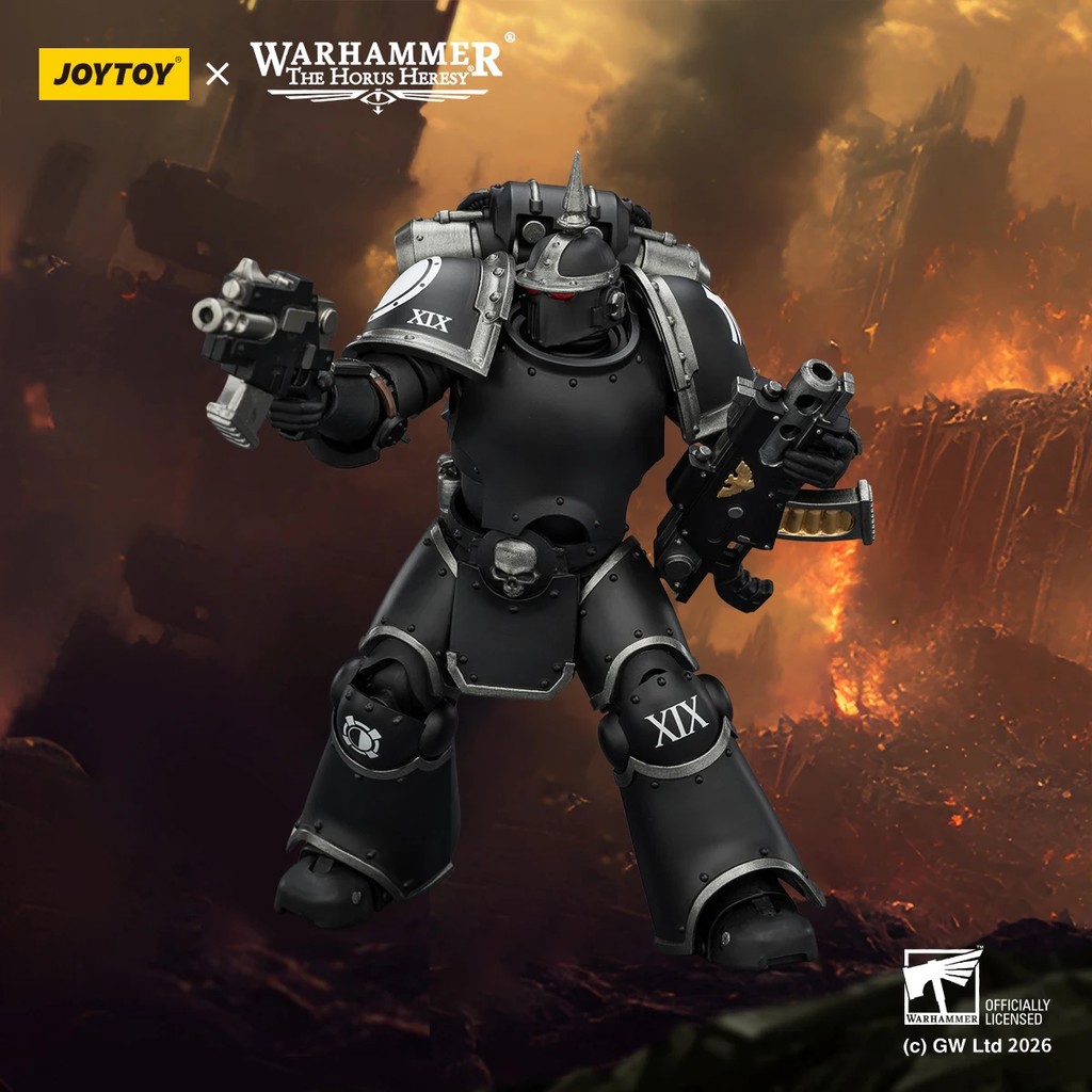24 Hours DeliveryJOYTOY Warhammer 40K Raven Guard Dark Fury Mor Deythan Shade MK III Tactical