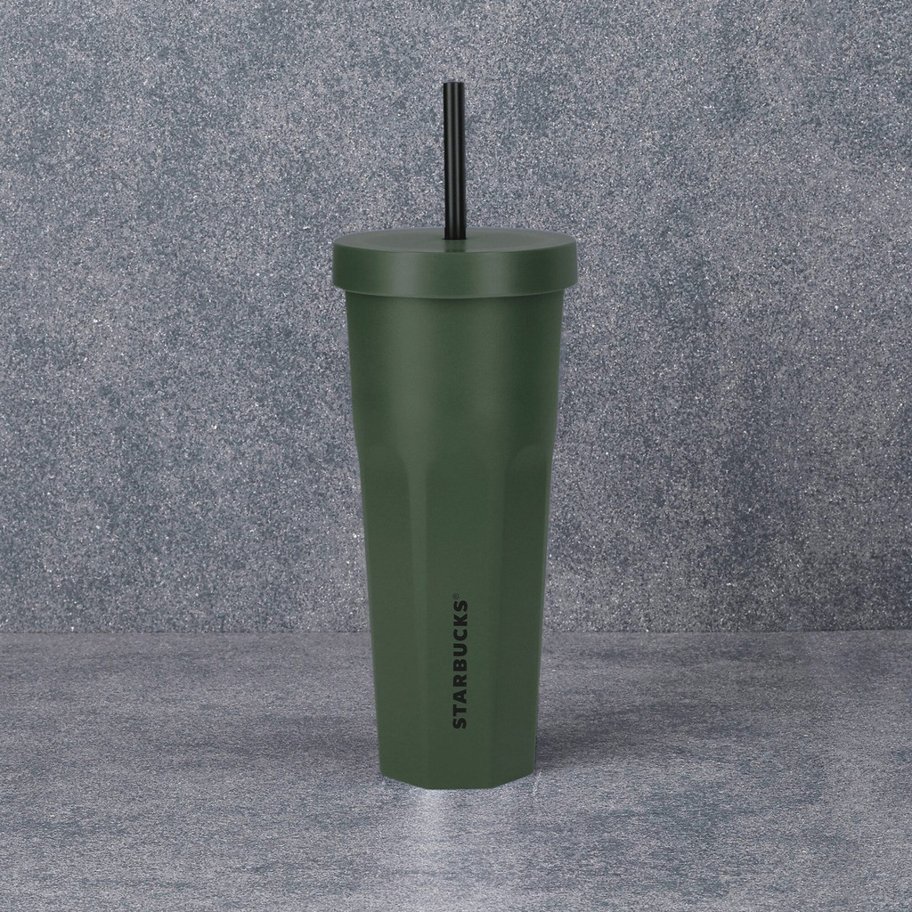 Tumbler Starbucks Essential Green Coffee Ground Cold Cup 14oz