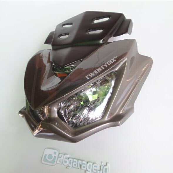 Headlamp Vixion Byson Scorpio Mt15 Mt25 Xabre Custom Streetfighter