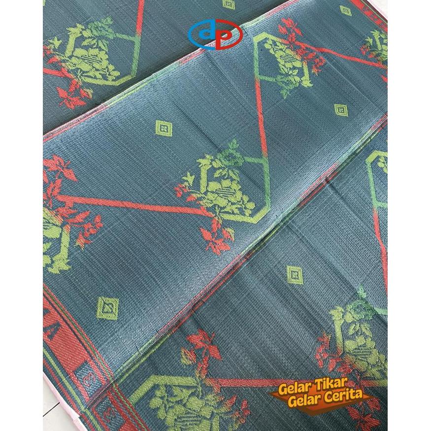 Dolphin Mat Tikar Motif Amelia 3x3 Warna Tlisir TMCTP Tikar Plastik Tikar Motif Tikar Lipat/Tikar