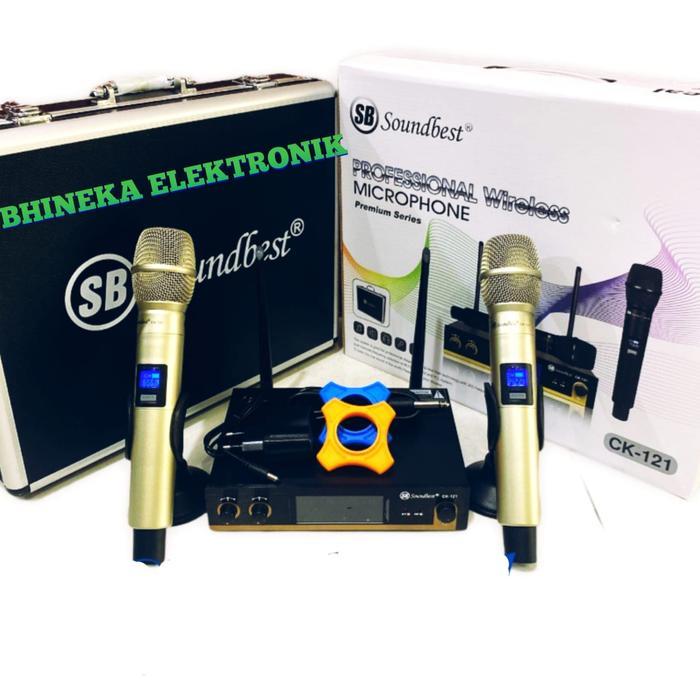 mic wireless soundbest CK 121 mic soundbest ck121 mic handle