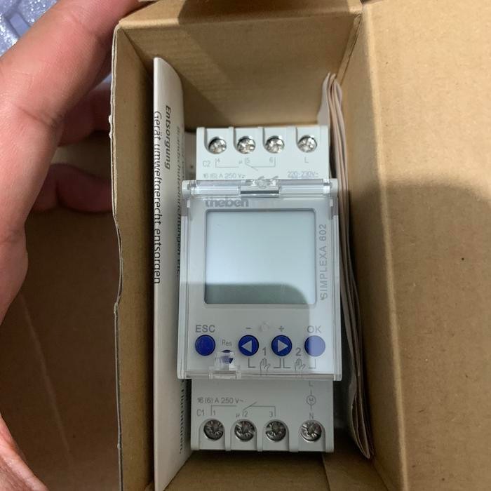 THEBEN TIMER SWITCH SIMPLEXA 602 MADE IN GERMANY ORIGINAL SIMPLEXA602