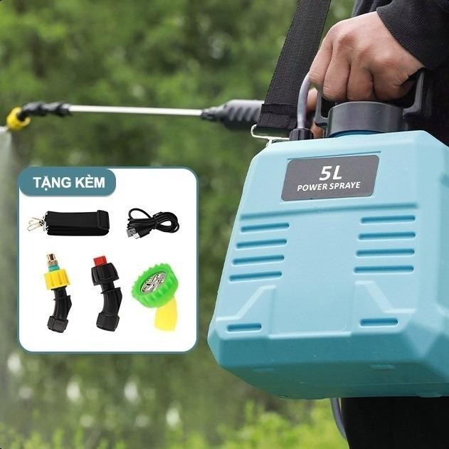 Alat Semprot Portabel Elektrik 5L/8L Alat Semprot Pertanian Alat Semprot Taman Otomatis Alat Semprot