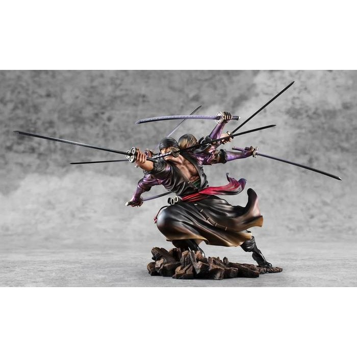 Megahouse Portrait Of Pirates Pop Wa Maximum - Roronoa Zoro Demon Aura Nine-Sword Style Asura