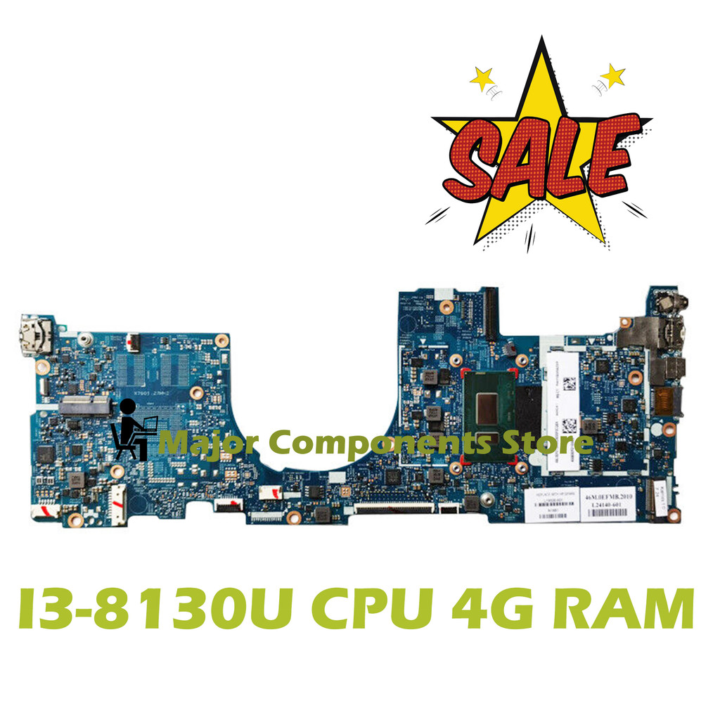 Casing Laptop PCNANNY FOR HP TPN-W136 13-AH laptop motherboard L19500-601 17892-1N I3-8130U CPU 4G S
