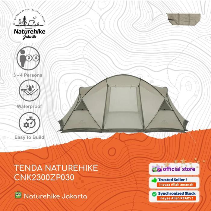 TENDA NATUREHIKE CNK2300ZP030 CAMPING GLAMPING