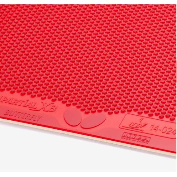 STOK TERBATAS  KARET TENIS MEJA BUTTERFLY IMPARTIAL XB TERJANGKAU