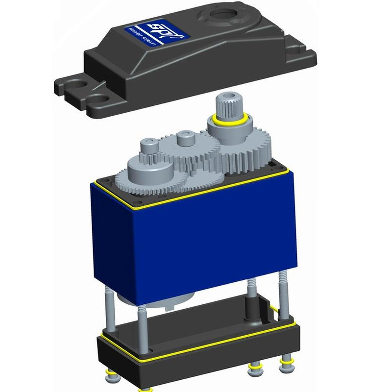 SPT Servo SPT5435LV-180 35KG Large Torque Metal Gear Standard Digital Servo WaterProof For RC Robot 