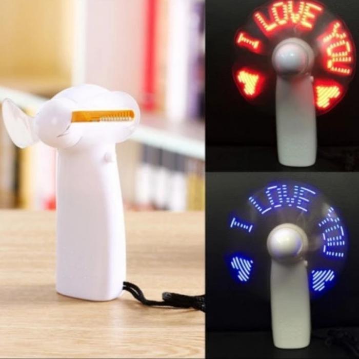 Mikado Yeraya - Kipas Tulisan Led Custom Fan Magic Souvenir Unik Wedding Konser Pesta