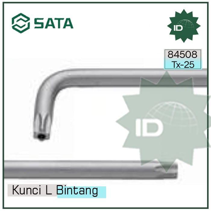 Kunci L Bintang 84508 - Torx Tamper Proof Key T-25 Sata