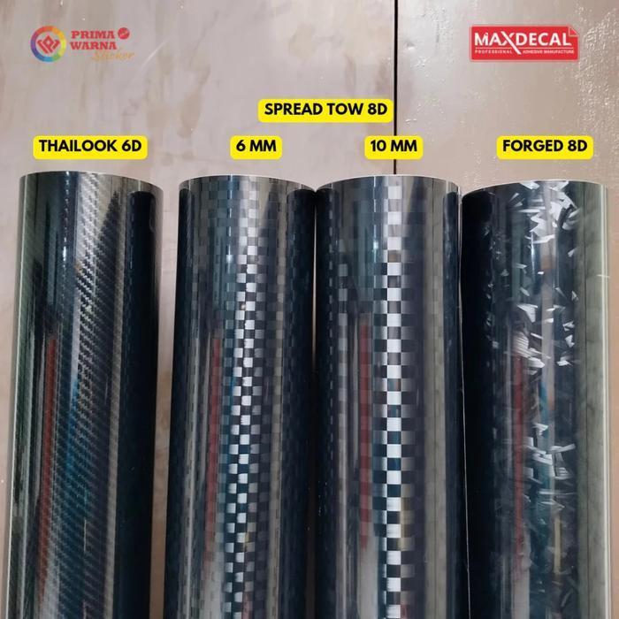 (Meteran) Maxdecal 9600 Carbon Forged Black Sgcf8D15 Carbon Spread Tow 6Mm, 10Mm Thailook Sgcst8D10