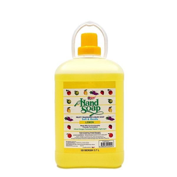 YURI HANDSOAP LIQUID LEMON 3.7 LITER