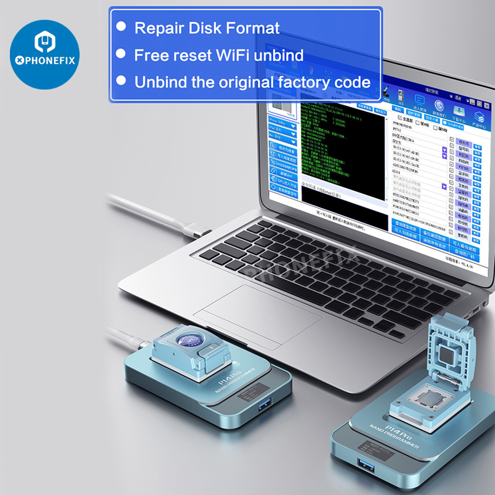 JC P13 i2C P14 Pro IRepair P12 Ibox 3 MJ P13 PCIE NAND Programmer DFU