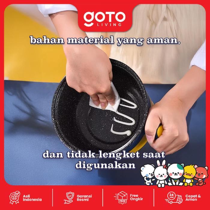 Goto Vibes Electric Pan Panci Listrik Elektrik Serbaguna Multifungsi