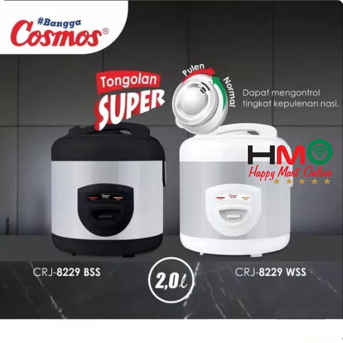Magic Com Cosmos Rice Cooker Cosmos Crj-8229 Bss/Wss Crj8229