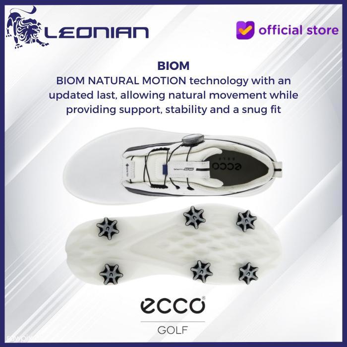 Ecco M Golf Biom G5 Boa Spike White/Black - Golf Shoes