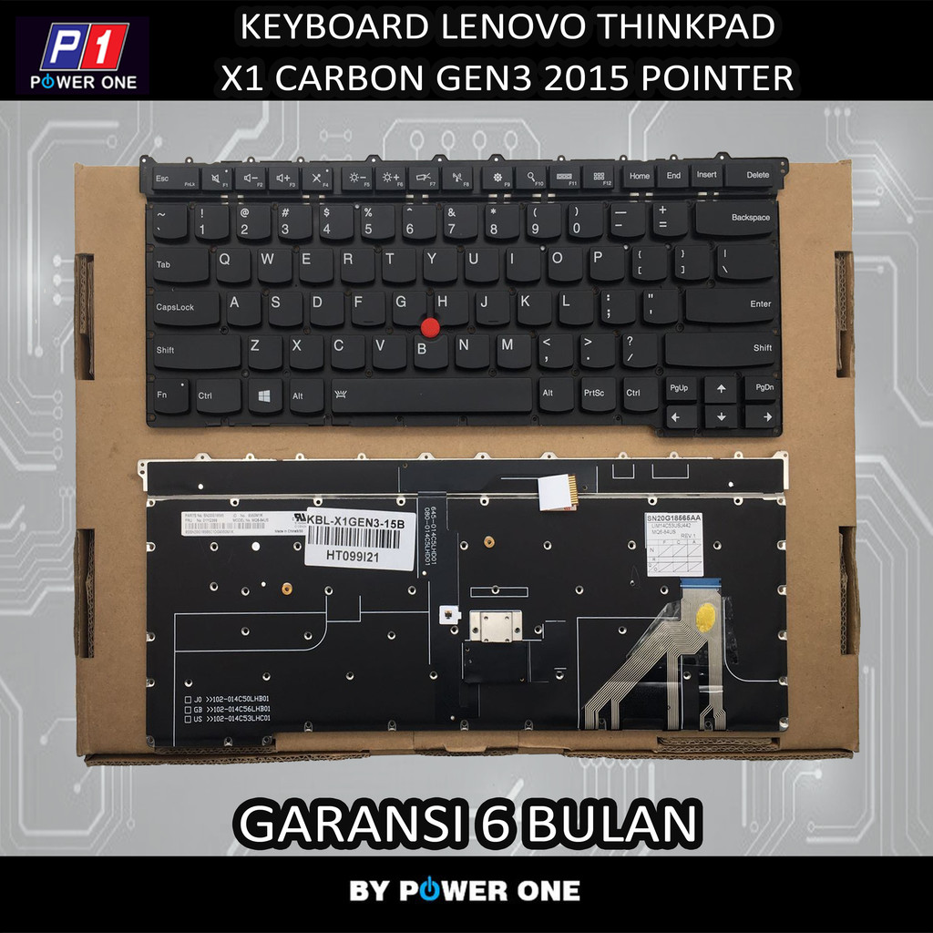 Keyboard Lenovo Thinkpad X1 Carbon GEN3 2015