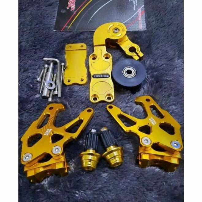 Paket Variasi/Stabilizer Rantai + Standhook + Jalu Stang/Vixion/Satria Terlaris