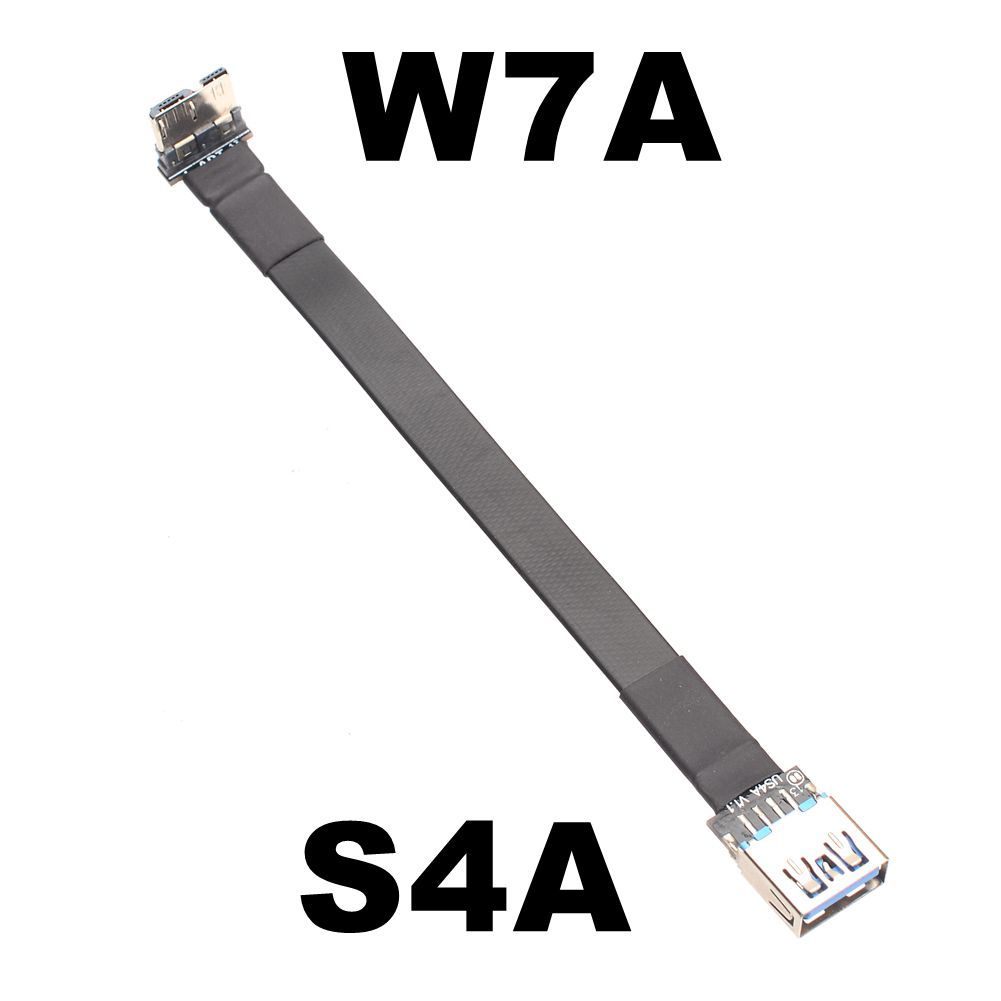 USB 3.0 MALE TO FEMALE FLAT THIN FFC FPV FPC DATA CABLE USB 3.0 TYPE A TO MICRO B OTG ADAPTER FOR